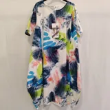 Vestiti Genere Donna Estate Made in Italia Quotidiano Vari Colori Curvy(taglie forti) — foto 1