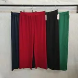 Pantaloni(D) Genere Pantaloni Donna Primavera/Estate Made in Italia Quotidiano Colore Unico Oversize Paisley — foto 1
