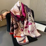 Sciarpe Donna Donna Estate Made in Cina Quotidiano Vari Colori Leggero In Stoffa — foto 1