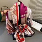 Sciarpe Donna Donna Estate Made in Cina Quotidiano Vari Colori Leggero In Stoffa — foto 3