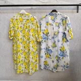 Camicie(D) Genere Camicetta Camicia Casual Donna Primavera/Estate Made in Italia Tempo libero Colori Casuale Curvy(taglie forti) Stampata — foto 3