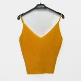 Canottiera Donna Primavera/Estate Made in Italia Quotidiano Colore Unico Standard — foto 4