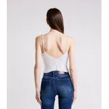 Canottiera Donna Primavera/Estate Made in Italia Quotidiano Colore Unico Standard — foto 16