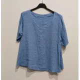 T-Shirt & Top(D) Genere T-Shirt Donna Estate Made in Italia Quotidiano Colore Unico Standard — foto 6
