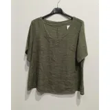 T-Shirt & Top(D) Genere T-Shirt Donna Estate Made in Italia Quotidiano Colore Unico Standard — foto 8