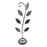 Espositore per Orecchini a Forma di Pianta con Foglie Forate – 35x13cm — foto 1