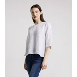 Camicetta Camicia Elegante Donna Primavera/Estate Made in Italia Quotidiano Vari Colori Standard — foto 8