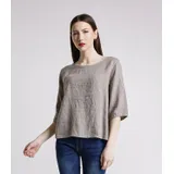 Camicetta Camicia Elegante Donna Primavera/Estate Made in Italia Quotidiano Vari Colori Standard — foto 5