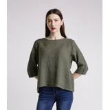 Camicetta Camicia Elegante Donna Primavera/Estate Made in Italia Quotidiano Vari Colori Standard — foto 3