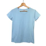 T-Shirt Donna Primavera/Estate Made in Cina Quotidiano Vari Colori Standard Monocromo — foto 4
