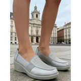 Mocassini Donna Primavera/Estate Made in Cina Tempo libero Zeppe Tonda — foto 2