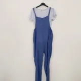 Tuta Jumpsuit Donna Primavera/Estate Made in Italia Quotidiano Vari Colori Standard Monocromo — foto 5
