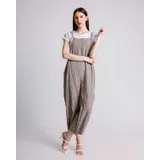 Tuta Jumpsuit Donna Primavera/Estate Made in Italia Quotidiano Vari Colori Standard Monocromo — foto 1