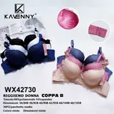 Intimo(D) Genere Reggiseni Donna Quattro stagioni Made in Italia Quotidiano Vari Colori Standard Multicolore Spalline normali Balconcino — foto 1