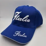 Berretto Baseball Italia Corsivo 30% Cotone 70% Poliestere — foto 3
