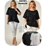 Maglierie&Felpe(D) Genere Donna Estate Made in Italia Quotidiano Vari Colori Curvy(taglie forti) — foto 1