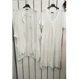 Completo(D) Genere Completo Donna Estate Made in Italia Tempo libero Colori Casuale Curvy(taglie forti) Monocromo — foto 3