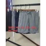 Pantaloni(U) Uomo Pantaloni Bermuda Uomo Estate Made in Cina Quotidiano Colore Unico — foto 1