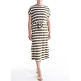 Vestiti Genere Vestiti Donna Primavera/Estate Made in Italia Quotidiano Colore Unico Standard Righe — foto 3