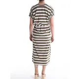 Vestiti Genere Vestiti Donna Primavera/Estate Made in Italia Quotidiano Colore Unico Standard Righe — foto 5