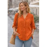 Camicie(D) Genere Camicetta Camicia Casual Donna Primavera/Estate Made in Italia Tempo libero Vari Colori Standard Monocromo — foto 1