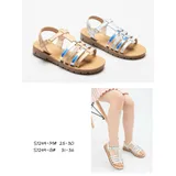 Scarpe Aperto(U) Bambini Sandali Bambina Estate Made in Cina Tempo libero Piatto Tonda — foto 1