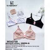 Intimo(D) Genere Reggiseni Donna Quattro stagioni Made in Italia Quotidiano Vari Colori Standard Multicolore Spalline normali Balconcino — foto 1
