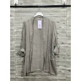 Giacche(D) Genere Giacca di Pile Giacca Donna Estate Made in Italia Tempo libero Vari Colori Oversize — foto 1