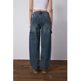 Jeans(D) Genere Jeans Larghi Donna Quattro stagioni Made in Cina Tempo libero Colore Unico Standard — foto 4