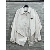 Camicie(D) Genere Camicia Camicia Donna Primavera/Estate Made in Italia Tempo libero Vari Colori Standard Cotone — foto 3