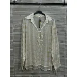 Camicie(D) Genere Camicia Camicia Donna Primavera/Estate Made in Italia Tempo libero Vari Colori Standard Tencel — foto 4