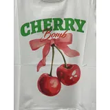 T-Shirt & Top(D) Genere T-Shirt Donna Estate Made in Italia Quotidiano Colore Unico Standard — foto 4