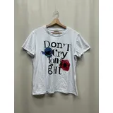 T-Shirt & Top(D) Genere T-Shirt Donna Estate Made in Italia Quotidiano Colore Unico Standard — foto 4