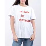 T-Shirt & Top(D) Genere T-Shirt Donna Estate Made in Italia Quotidiano Colore Unico Standard — foto 1