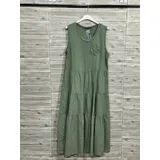Vestiti Genere Vestiti Donna Estate Made in Italia Tempo libero Colore Unico Standard Cotone — foto 4