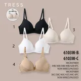 Intimo(D) Genere Reggiseni Donna Quattro stagioni Made in Cina Quotidiano Vari Colori Standard Foderati Senza ferretto Spalline normali Balconcino — foto 1
