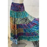Vestiti Genere Vestiti Donna Estate Made in India Quotidiano Vari Colori Standard Multicolore Seta — foto 1