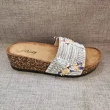 Sandali(D) Genere Sandali con Zeppa Donna Made in Cina — foto 4