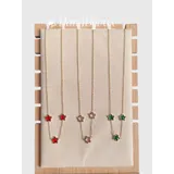 Collana ACCIAIO INOX Quattro stagioni Made in Cina Vari Colori — foto 1