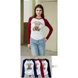 T-Shirt & Top(D) Genere Camicia caftani Donna Quattro stagioni Made in Cina Tempo libero Vari Colori Standard — foto 1