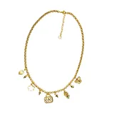Collana a Catena con Charms e Cristalli — foto 1