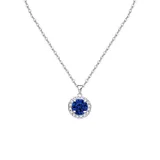 Collana con Pendente Rotondo in Zircone — foto 1