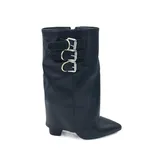 Stivali(D) Genere Stivali Classici Donna Autunno/Inverno Tempo libero Tacco Largo A punta — foto 4
