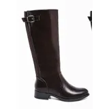Stivali Classici Donna Autunno/Inverno Made in Cina Tempo libero Tacco Largo Tonda — foto 2