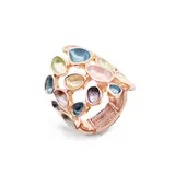 Anello Elastico con Bollicine Smaltate Irregolari — foto 6