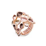 Anello Elastico con Bollicine Smaltate Irregolari — foto 5