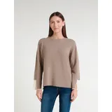 Pullover Pullover Donna Autunno/Inverno Made in Italia Quotidiano Colore Unico Standard — foto 1