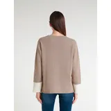 Pullover Pullover Donna Autunno/Inverno Made in Italia Quotidiano Colore Unico Standard — foto 4