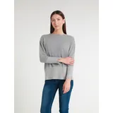 Pullover Pullover Donna Autunno/Inverno Made in Italia Quotidiano Colore Unico Standard — foto 5