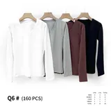T-Shirt & Top(D) Genere T-Shirt Donna Quattro stagioni Made in Cina Quotidiano Vari Colori Standard — foto 3